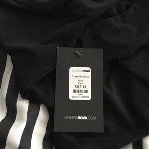 Fashion nova black body suit